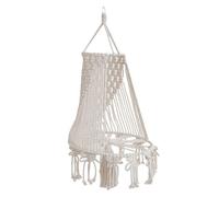 Homoyoyo Colgador de Plantas de Algodón Beige Soporte Ahorrador de Espacio de Macramé Cesta Colgante Redonda y Cuadrada para Interior para Macetas en Decoración del Hogar