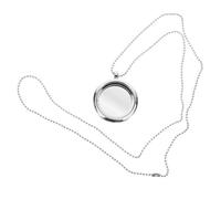 Homoyoyo Colgante de Marco de Fotos Redondo de Metal Bandeja Colgante Marco de Fotos para Hacer Collares Dije para Obsequio