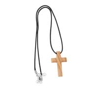 Homoyoyo Collar De Madera De Religiosa Joyas Inspiracionales Accesorio Unisex Para Oración y Fe Espiritual Natural