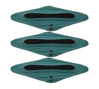 Homoyoyo Compresas Posparto Reutilizables Antifugas de Algodón Transpirable Ultra Finas y Lavables Pack de 3 Unidades Forro de Malla para Flujo Abundante Higiene Femenina Cómoda y