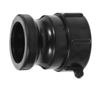 Homoyoyo Conector de Leva Rápido para Tanque Ibc de 2 Pulgadas Accesorio ABS Resistente Sellado a Prueba de Fugas Adaptador Roscado para Instalación de Contenedores de Agua Uso