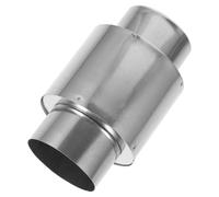 Homoyoyo Conector para Calentador Gas Antirretorno con Válvula de Ventilación Protector contra Viento y Anticongelante para Sistemas de Evacuación