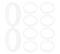 Homoyoyo Conectores de Tubos Transparentes para Hámster 10 Piezas, Accesorios para Jaulas de Hámster DIY, Túneles Circulares para Crear Hábitats Divertidos y Espacios de Juego