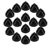 Homoyoyo Conectores para Cubo de Alambre 20 Pcs Negros, Clips de Plástico para Estanterías de Almacenamiento, Sujetadores de Esquina Aplicables para Armarios, Zapateros y Jaulas