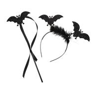 Homoyoyo Conjunto De Disfraz De Para Halloween Con Diadema y Varita - Accesorios De Cosplay Perfectos Para y Celebraciones Temáticas