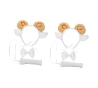 Homoyoyo Conjunto De Disfraz Infantil Con Diadema y Pajarita - Accesorios Ideales Para Halloween - Fiestas y Cosplay Color Tamaño Ajustable
