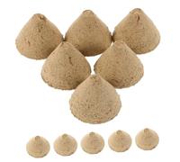 Homoyoyo Conos De Moxibustión Orgánicos Cártamo 20 Piezas Espesar, Sin Humo, Multifuncional Para Terapia Tradicional En Hogar y Viajes, Herramienta De Acupuntura Natural Para Salud Familiar