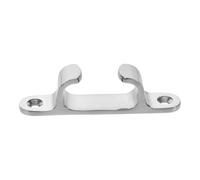 Homoyoyo Cornamusa de Acero Inoxidable 316 de 100 Mm para Muelles y Yates, Cornamusa Metálica Marina Resistente a Alta Tracción para Gestión Segura de Cuerda en Kayak y Navegación