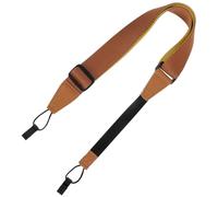 Homoyoyo Correa Adecuado para Ukelele Profesional Tela al Oxford Color de Ajustable Café y Resistente Desgaste, Accesorio Obsequio Especial para Músicos