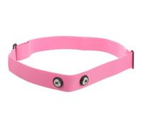 Homoyoyo Correa Deportiva de Pecho Ajustable Rosa para Monitor de Frecuencia Cardíaca, Cinturón de Fijación Elástico Transpirable Compatible Pulsómetro, Adecuado para Correr y Ciclismo