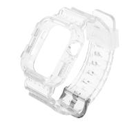 Homoyoyo Correa Transparente Deportiva Para Reloj Repuesto Trozo Compatible Accesorio Ligero y Cómodo Para Uso Diario