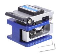 Homoyoyo Cortadora de Fibra Óptica Manual Fc-6s Cuchillas de Acero Ajustables de 16 Posiciones, Alta Precisión y Durabilidad para Corte Ftth en Telecomunicaciones, Color Color Aleatorio