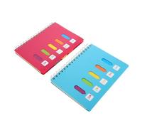 Homoyoyo Cuaderno A5 2 Pcs Libreta de Notas para Estudio Oficina y Planificación Papel de Diseño Elegante para Proyectos y