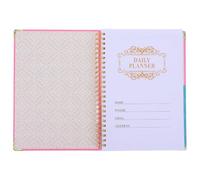 Homoyoyo Cuaderno Espiral A5 Rosa de Papel Grueso para Oficina y Viaje | Líneas Claras, Evita Desgaste del Borrado, Escritura Suave, Hierro en Espiral, Ayuda a Organizar Días