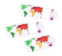 Homoyoyo Cubierta para Cámara Web Portátil y Teléfono 3 Piezas para Privacidad, Diseño Deslizante Funcional, Protección Anti-Hacker para Uso Diario, Compatible Laptops y Móviles Color Mapa