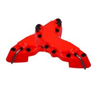Homoyoyo Cubierta Pinza de Freno de Disco, Cubiertas de Pinza de Freno, Abs, Rojo, para Coche y Ruedas, Decoración y Protección, Accesorio Automotriz Delantero y Trasero