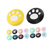 Homoyoyo Cubiertas para Joystick Switch 16 Piezas Silicona Antideslizante Diseño para Empuñaduras de Pulgar Fácil de Limpiar y Duraderas Accesorios para Controladores