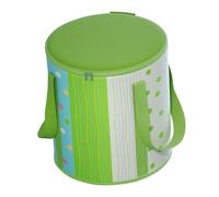 Homoyoyo Cubo Plegable Para Remojar Pies Con Tapa Cubeta Portátil Para Baño De Pies Doméstico Viaje Diseño Plegable y Práctico Con Patrón Verde Para Cuidado y Relajación