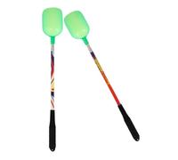 Homoyoyo Cuchara para Cebo de Pesca Mango Telescópico Ajustable Acero Inoxidable 3 Secciones 2 Piezas Alimentador Portátil para Pesca en Aguas Profundas Cebo
