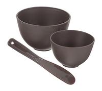 Homoyoyo Cuenco de Silicona para Hacer Kit de 2 Piezas Accesorios para Uso Casa y Salón Herramientas de No Adherente para Mujeres