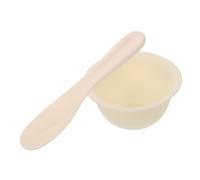 Homoyoyo Cuencos de Silicona para Mascarillas Faciales Ligero y Portátil con Aplicador para Spa y Cuidado Facial Salón