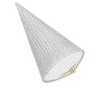 Homoyoyo cuerno de unicornio encantos artesanales accesorios para disfraz de unicornio para niña unicornio DIY manualidades encantos de pinzas para el cabello lindos cabujones Plata