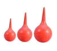 Homoyoyo De Lavado De Oídos 3piezas Succión Fuerte Anti-deslizante Color Rojo 30ml 60ml 90ml Limpiador De Oídos Para Bebés Niños y Adultos