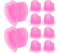 Homoyoyo De Para De Silicona 100 Unidades Mini Soportes De Pigmentos Resistentes a Altas Temperaturas Ideales Para Tatuadores y Accesorios De Maquillaje y Manualidades