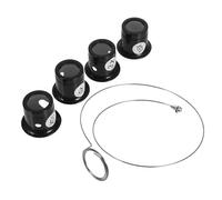 Homoyoyo de Relojero con Soporte Vidrio Resistente y Diseño Compacto para Joyería Reparación de Relojes y Evaluación de Monedas Color Aleatorio Color Aleatorio