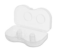 Homoyoyo de Transparentes de Silicona Suave Escudos Triangulares para Pezones Planos o Invertidos Cubrepezones Cómodos y Discretos para Madres Lactantes y Recién Nacidos
