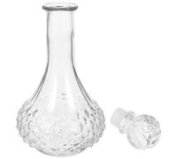 Homoyoyo Decantador de Vino Transparente de Vidrio Espeso 500 Ml Botella Creativa para Whisky y Cócteles en Casa y Restaurante Práctico Decantador Licor para Bar y Hotel