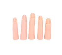 Homoyoyo Dedos Falsos Para Práctica De Manicura Modelo Duradero Sin Imán Entrenamiento Arte De Uñas Para Principiantes y Profesionales