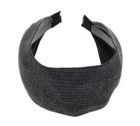 Homoyoyo Diadema Ancha Antideslizante con Dientes Banda Elástica para Cabello Accesorio Retro para Mujer y Niñas Diseño Facial Estilizado Color Gris