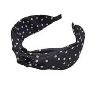 Homoyoyo Diadema Ancha de Tela con Estampado de Lunares Banda para Cabello y Ligera para Mujeres y Niñas Diseño Antideslizante para Fiestas y Diario