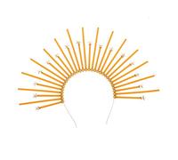 Homoyoyo Diadema Corona De y Broche Cabello, 1 Unidad, Tamaño Estándar, Ligera y Cómoda, Mujer, Fiesta De Disfraces Halloween, Accesorio Decorativo