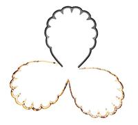 Homoyoyo Diadema Creativa para Mujer Dientes 3 Piezas Aros Cabello Tocado Elegante para Fiestas para Celebraciones y Cumpleaños Accesorios