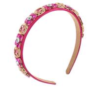 Homoyoyo Diadema De Cabello Boda Banda Noche Yoga Venda Color Diadilla Brillante Prendas De Cabeza Diademas Llamativas Para Mujer Diadema Delgada Rosy Tela