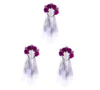 Homoyoyo Diadema Día De Los Con Flores y - Accesorio Para Halloween y Celebraciones