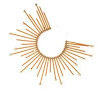 Homoyoyo Diadema Dorada Para Mujer - Diadema Doble Con Diseño De Sol Para Halloween y Celebraciones - Accesorio Elegante En María y La Mitología Griega