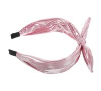 Homoyoyo Diadema Lazo Brillante para Mujer y Niña, Accesorio Cabello de Plástico y Tela, Diseño Elegante y Minimalista Adecuado para Fiestas y Festivales