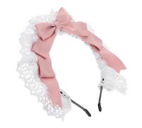 Homoyoyo Diadema Lazo de Encaje Lolita Accesorios Cabello para Disfraces de Sirvienta Cosplay Eventos Material de Encaje