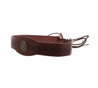 Homoyoyo Diadema Vikinga Retro Tocado Medieval Accesorios Medievales Para Fiestas Renacentistas Cómodo Material Pu