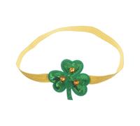 Homoyoyo Diademas de festivales irlandeses disfraz del día de san patricio sombrero del día de san patricio diadema de trébol diadema verde irlandés Diademas de San Patricio poliéster