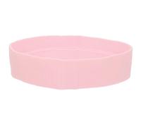Homoyoyo Diademas Deportivas Anchas para Correr y Yoga, Bandas Elásticas Suaves de Poliéster, Absorción de Sudor, Paquete de 3 Unidades en Color Rosa Sakura, Unisex para Entrenamiento