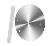 Homoyoyo Difusor de Calor para Placa de Inducción de Gas de Acero Inoxidable 160Mm X 34Mm Adaptador para Cocina Protector de Estufa Compatible Cocinas Eléctricas Gas