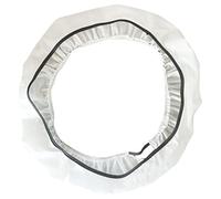 Homoyoyo Difusor de Luz para Fotografía Anular de 18 Pulgadas Material de Nylon Blanco, Elimina Reflejos y Ofrece Baja Pérdida de Luz para Entornos de Ubicación