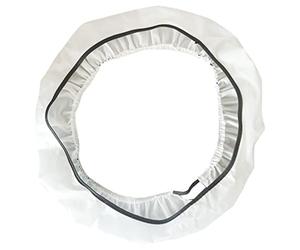 Homoyoyo Difusor de Luz para Fotografía Anular de 18 Pulgadas Material de Nylon Blanco, Elimina Reflejos y Ofrece Baja Pérdida de Luz para Entornos de Ubicación
