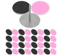 Homoyoyo Discos de Lijado para Lima de Pies y Uñas, Accesorios Multifuncionales para Torno, 50 Unidades de 25 MM Ideales para Cuidado en Casa y Salones
