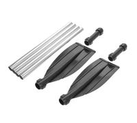 Homoyoyo Doble Extremo y Anillos Antigoteo de Aleación de Aluminio Desmontable para Kayak de 210cm Palas Reforzadas para Embarcaciones Deportivas