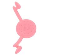 Homoyoyo Ejercitador de Sonrisa Facial de Silicona Rosa para Fortalecer Músculos y Entrenar Labios, Herramienta Efectiva para Mejorar Expresión y Simetría Facial en Mujeres